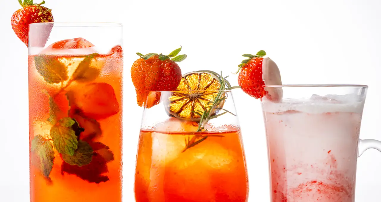 12월 26일~3월 15일 딸기의 계절을 만끽! 딸기 칵테일